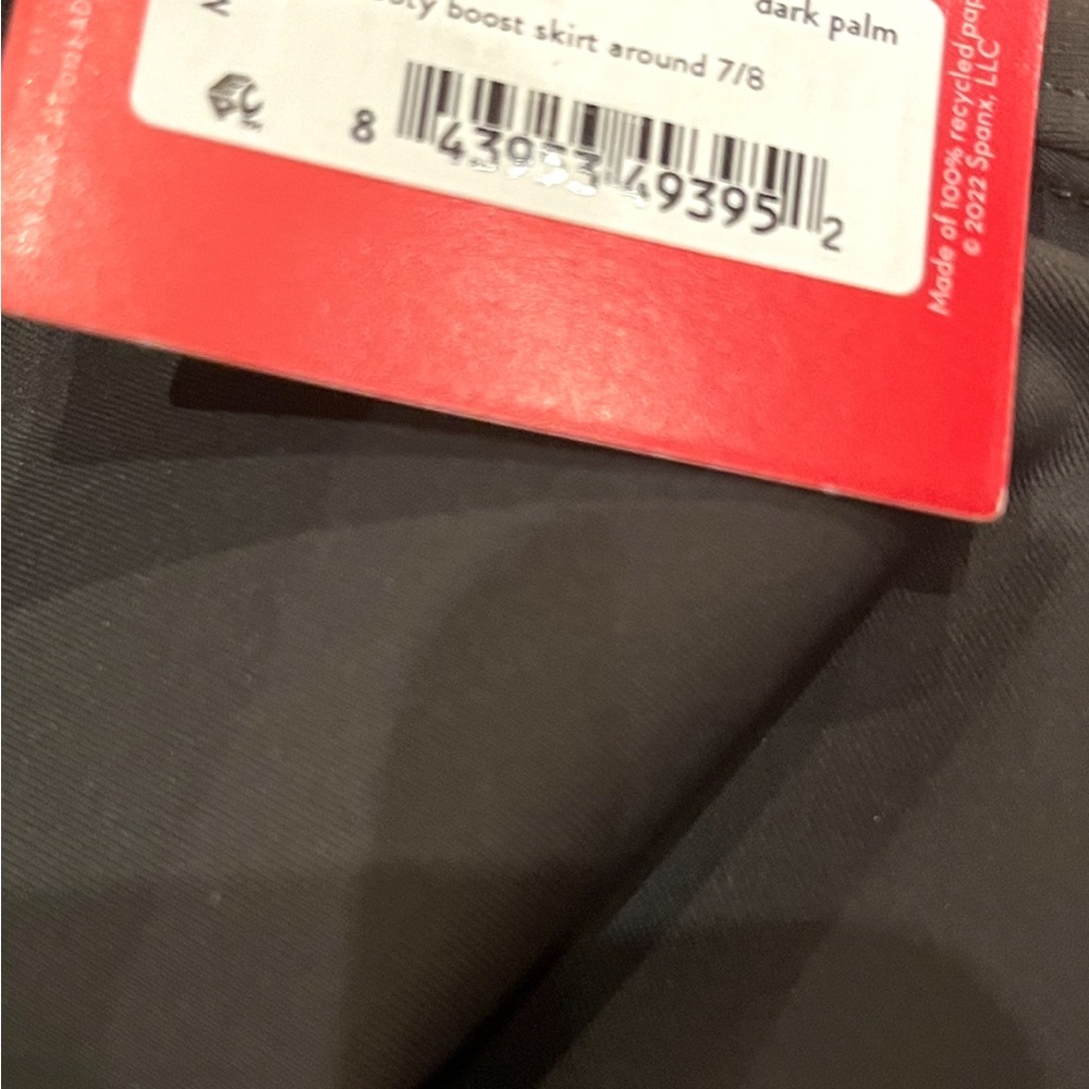 SPANX NWT Booty Boost Skirt around 7/8 Skirted Leggings - Picture 5 of 7